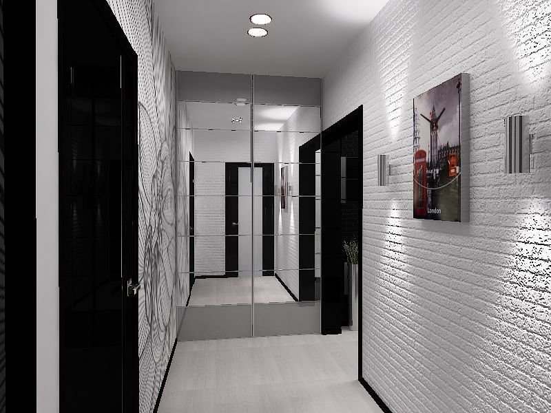 Дизайн Квартиры С Черными Дверями